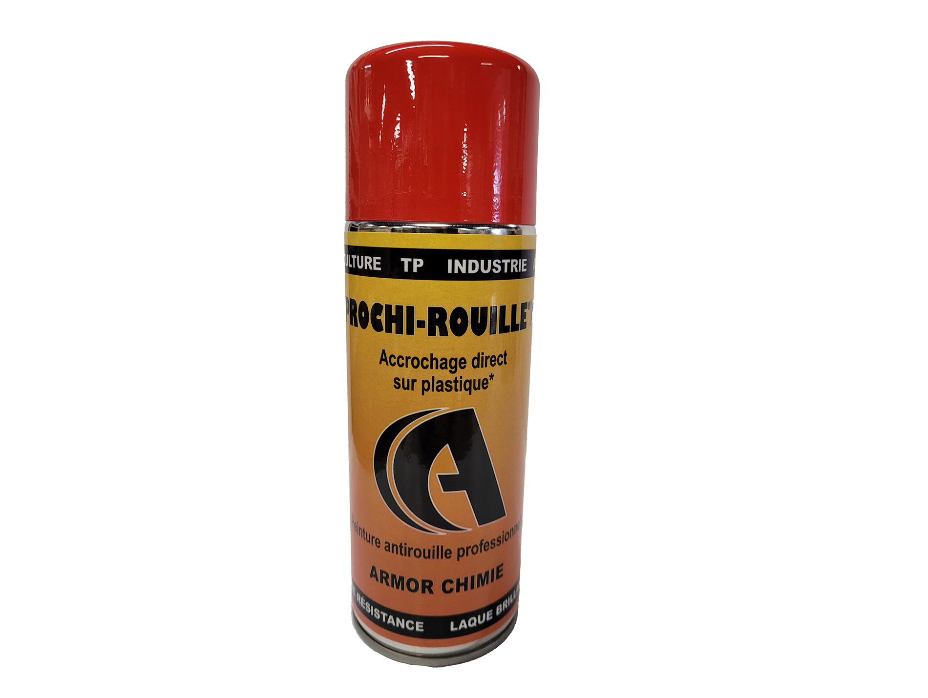 Peinture antirouille aérosol PROCHIROUILLE Rouge Jeantil 1417 400ml